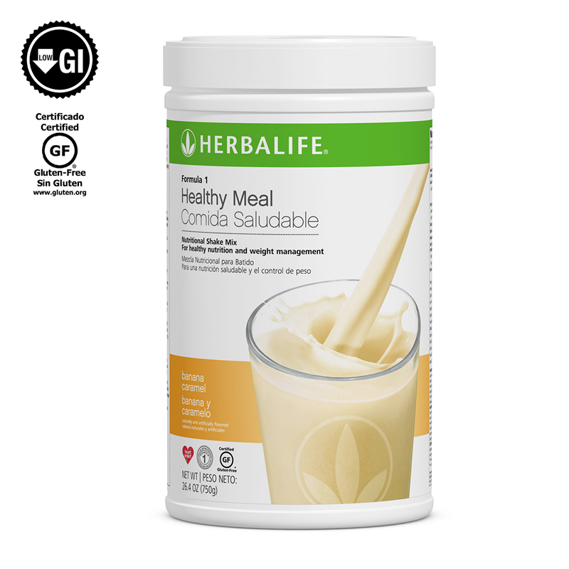 Formula 1 Healthy Meal Nutritional Shake Mix: Banana Caramel 750 g