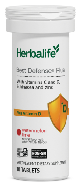 Best Defense® Plus: Watermelon Lime 10 Tablets per Tube